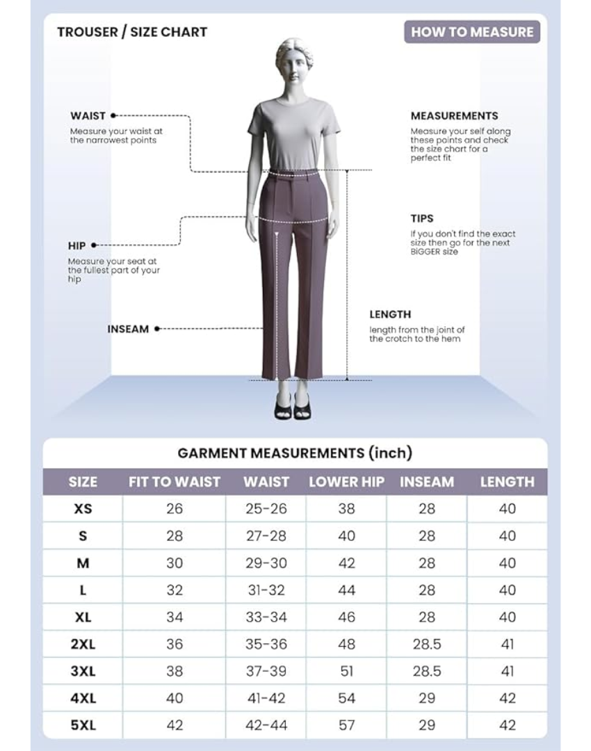 Women’s High-Waist Wide Leg Korean Style Trousers