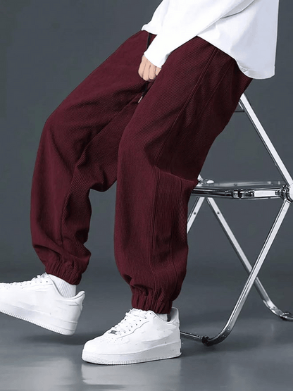 Men's Corduroy Jogger Pants