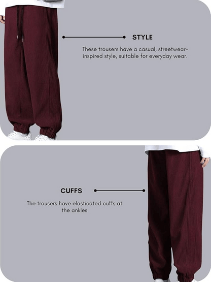 Men's Corduroy Jogger Pants