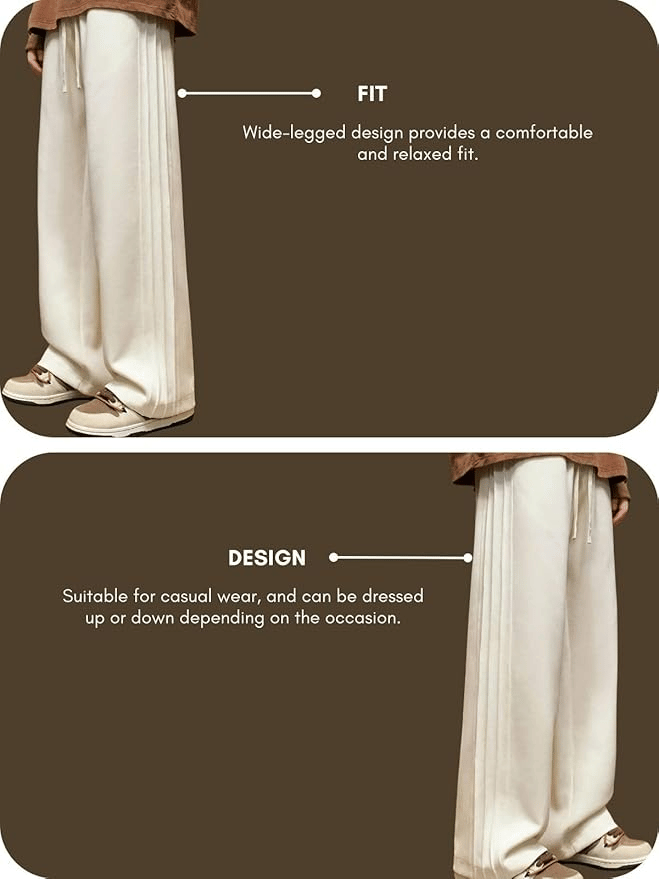 White Wide-Leg Pants – Relaxed, Soft & Stylish