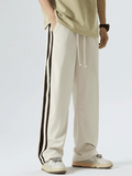 Men’s Relaxed Fit  Loose Mid Rise Track Pants