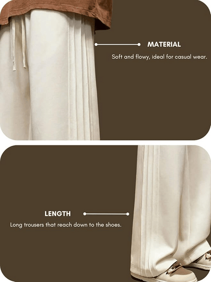 White Wide-Leg Pants – Relaxed, Soft & Stylish