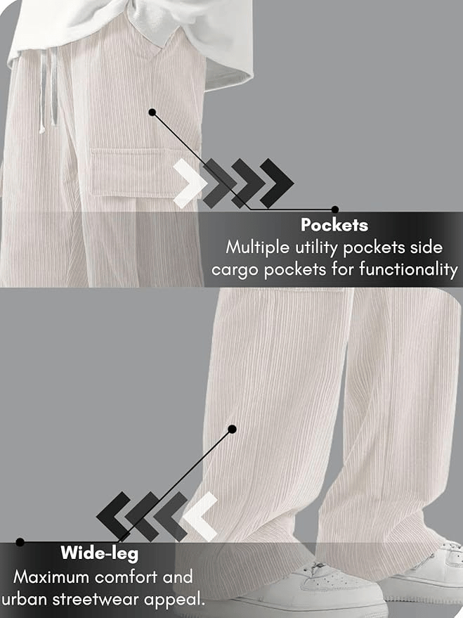 Men’s Corduroy Cargo Pants