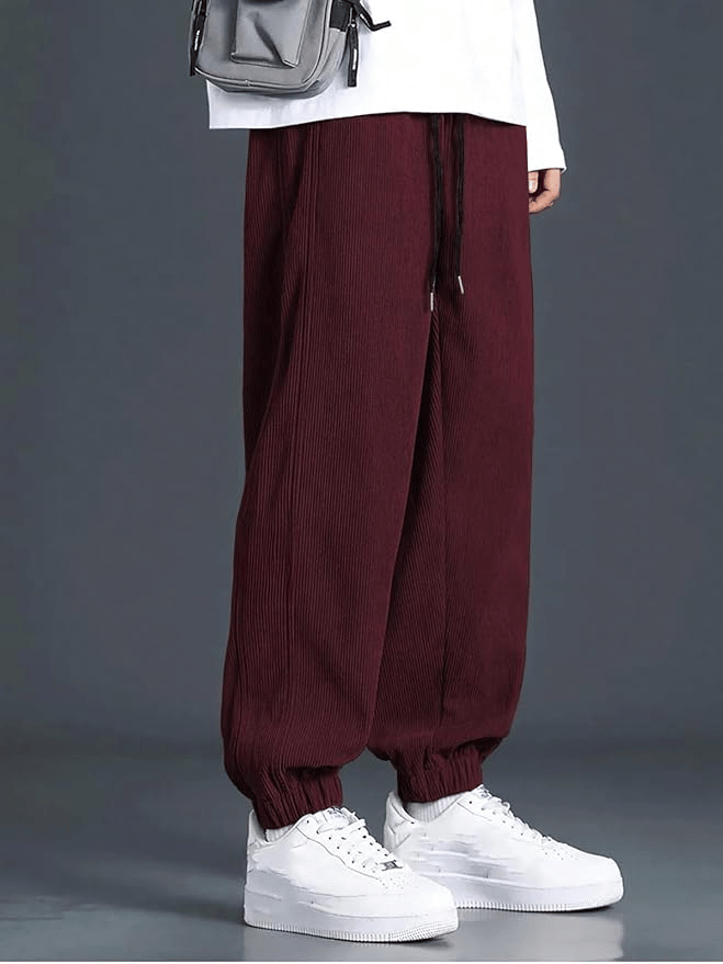 Men's Corduroy Jogger Pants